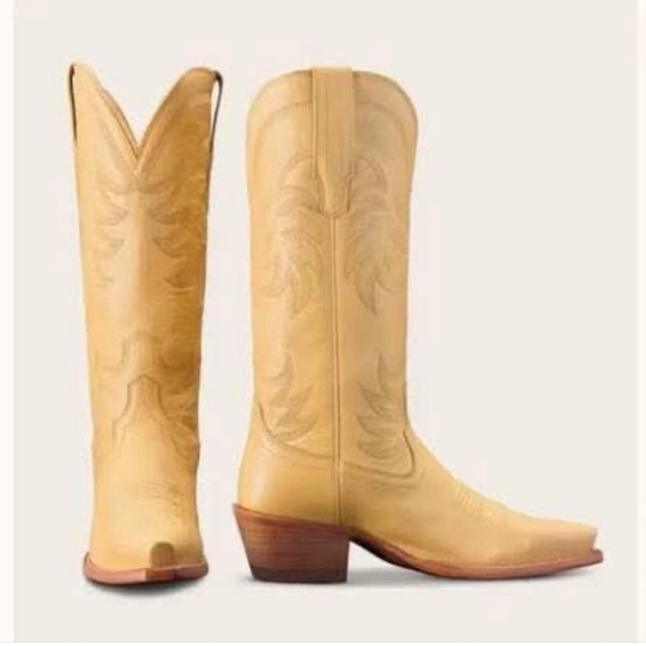 Tecovas Shoes - Tecovas Light Tan Heeled Boots